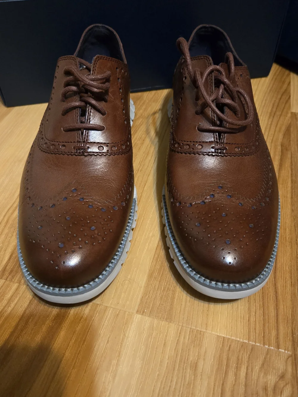 Cole Haan Zerogrand Wing Ox - Hickory/Vapor Grey